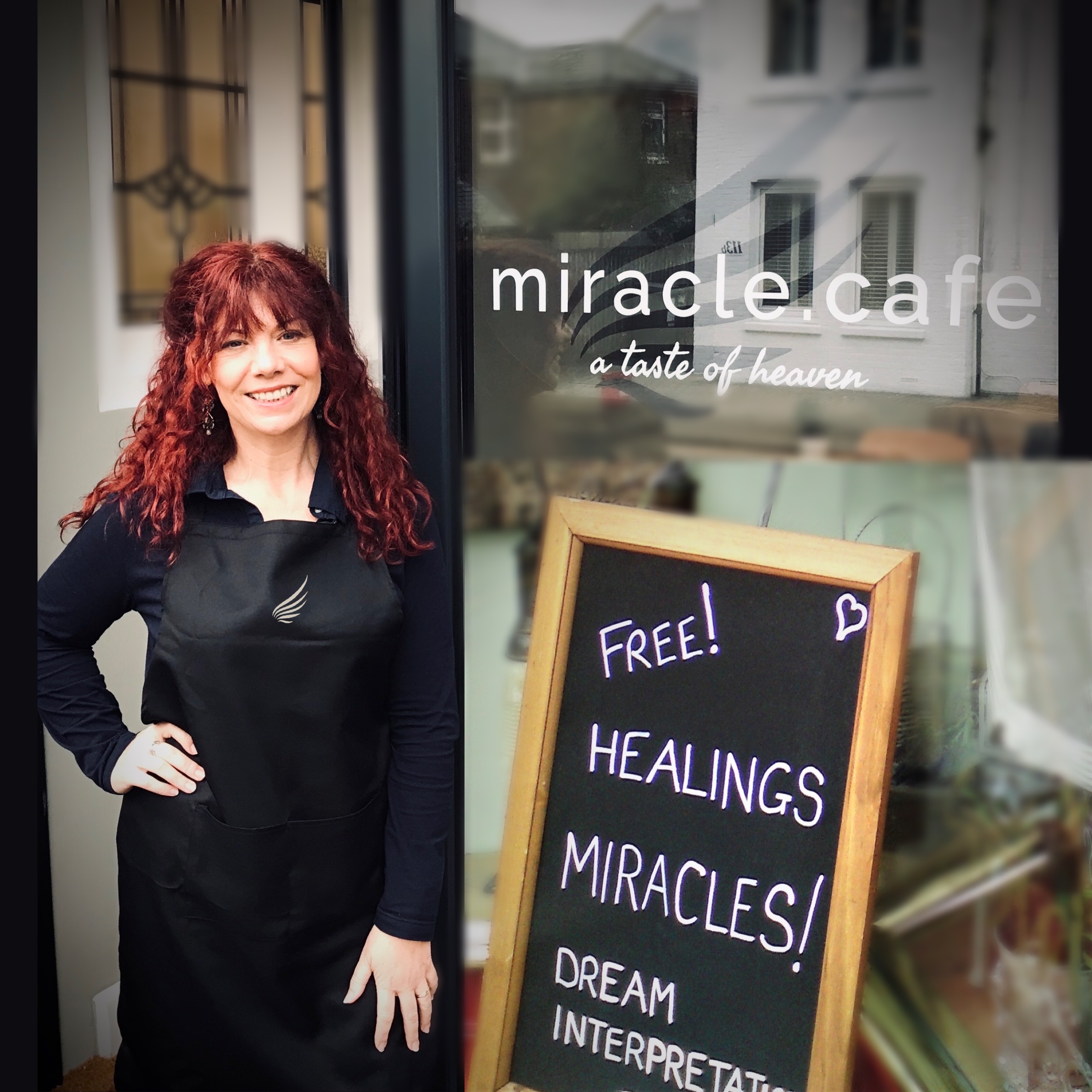 Aliss at a Miracle Mission outreach